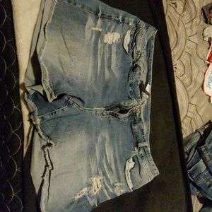 Jean shorts